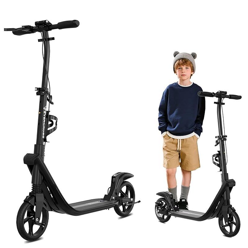 Gran calidad y estabilidad en el EVERCROSS K8 Stunt Scooter para niños.